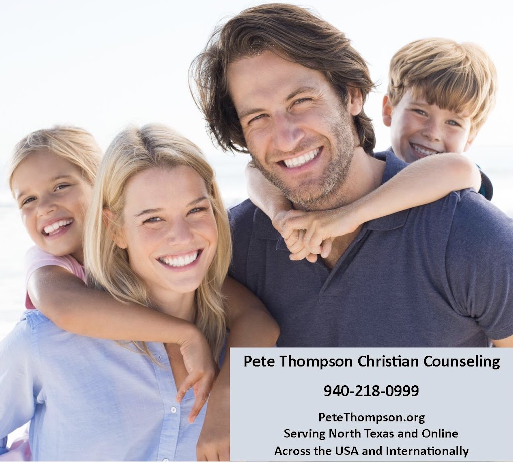 Pete Thompson Christian Counseling | 8917 James Dr, Lantana, TX 76226, USA | Phone: (940) 218-0999