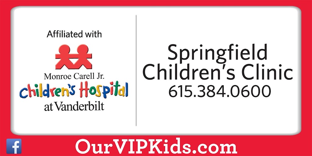 VIP Childrens Clinic Springfield | 426 E 22nd Ave, Springfield, TN 37172, USA | Phone: (615) 384-0600