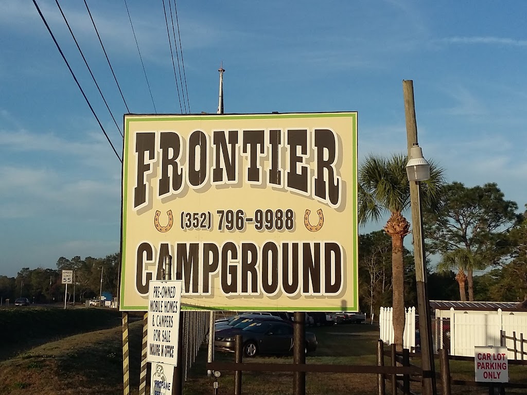 Frontier Campground | 15549 Cortez Blvd, Brooksville, FL 34613, USA | Phone: (352) 796-9988
