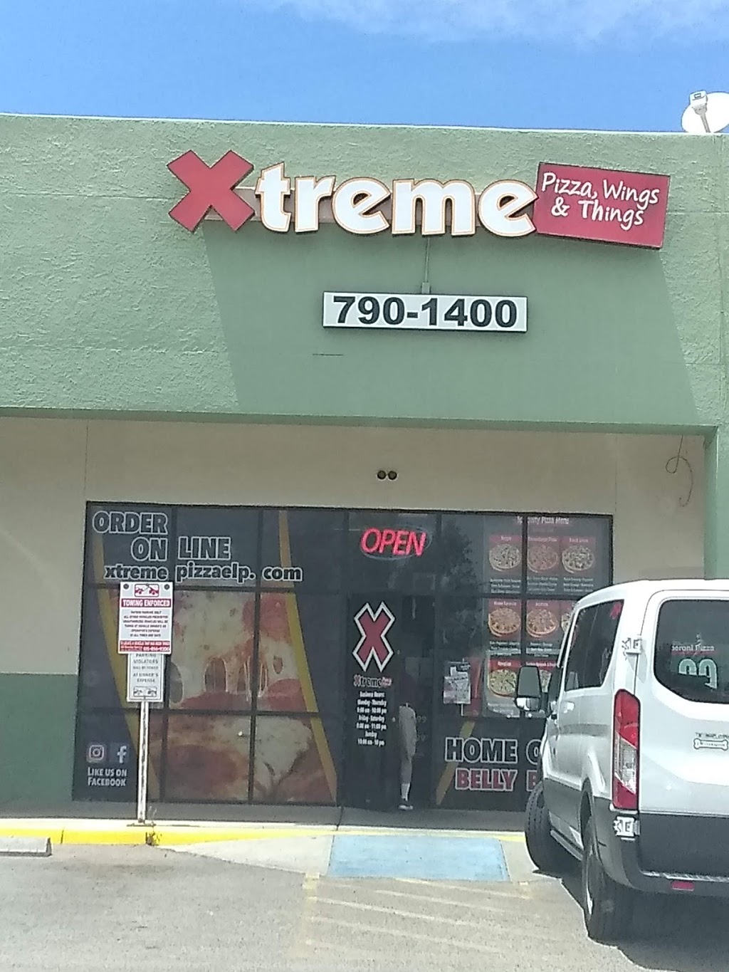 Xtreme pizza Horizon | 919 Horizon Blvd #4406, Socorro, TX 79927, USA | Phone: (915) 790-1400