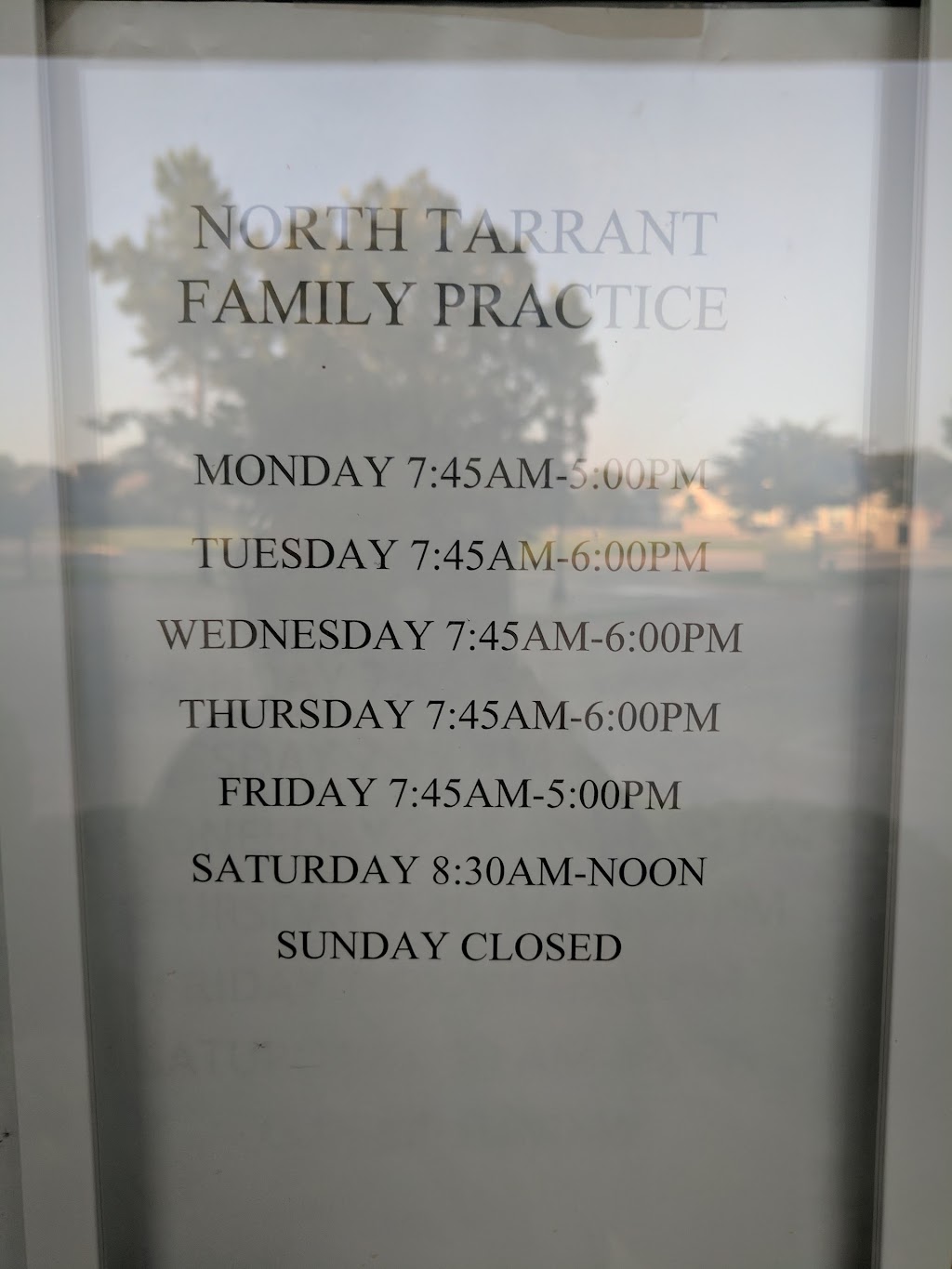 North Tarrant Family Practice | 5445 Basswood Blvd # 650, Fort Worth, TX 76137, USA | Phone: (817) 485-0161