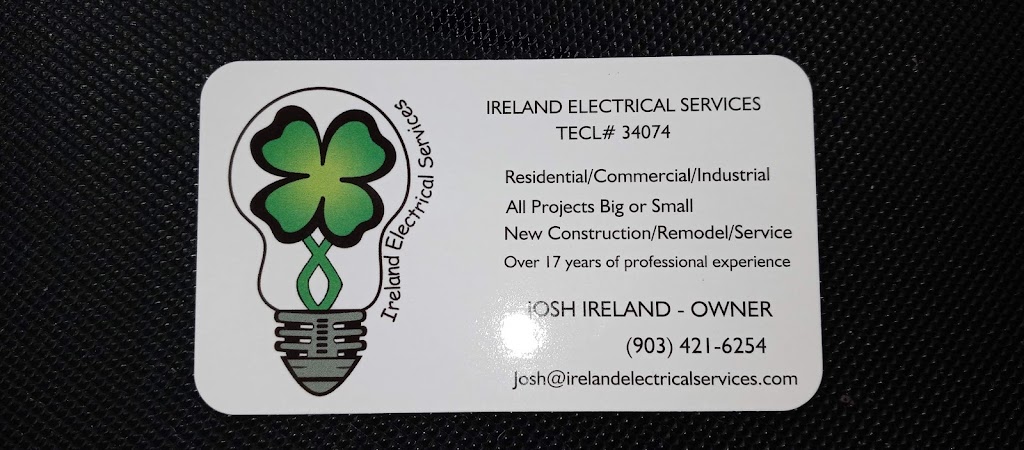 Ireland Electrical Services | 701 E Pecan St, Sherman, TX 75090, USA | Phone: (903) 421-6254