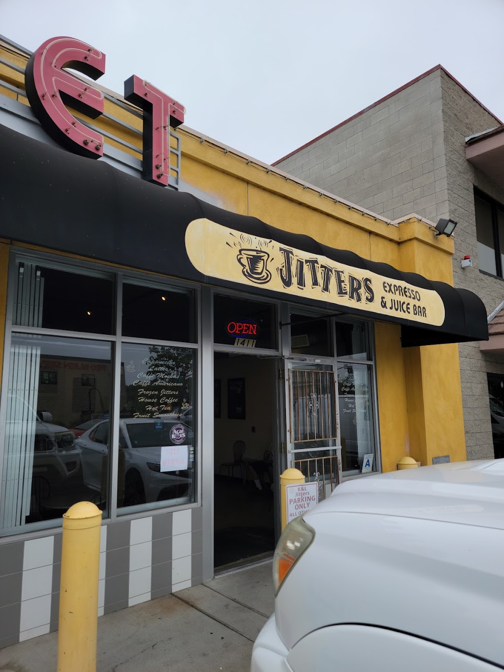 Jitters Espresso | 1411 Morena Blvd, San Diego, CA 92110, USA | Phone: (619) 276-2040