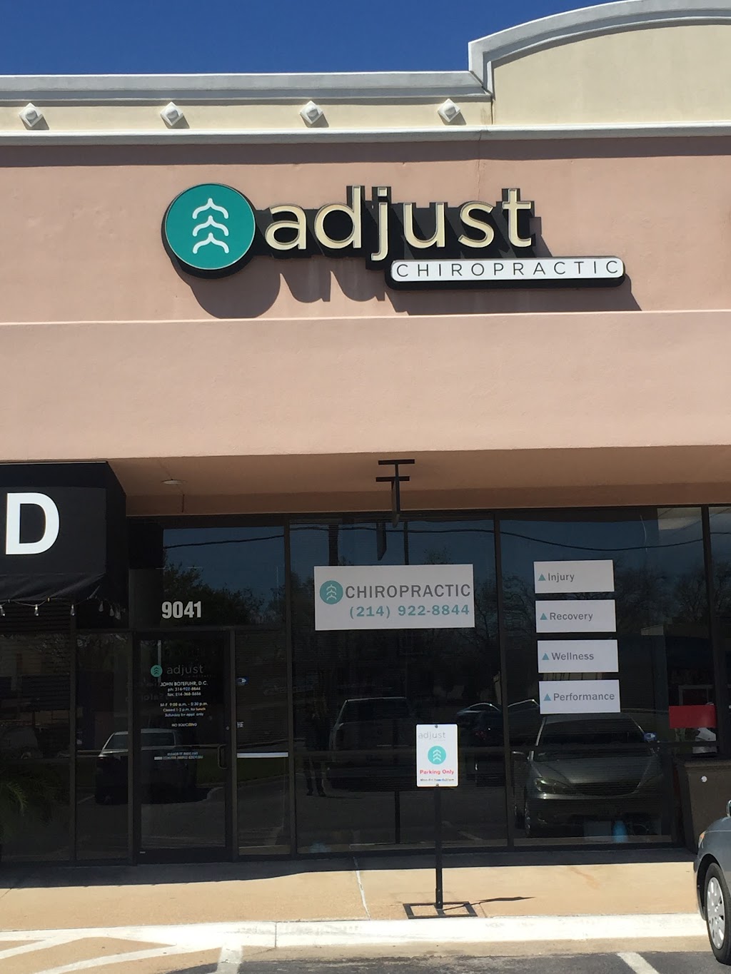 adjust Chiropractic | 9041 Garland Rd, Dallas, TX 75218 | Phone: (214) 922-8844