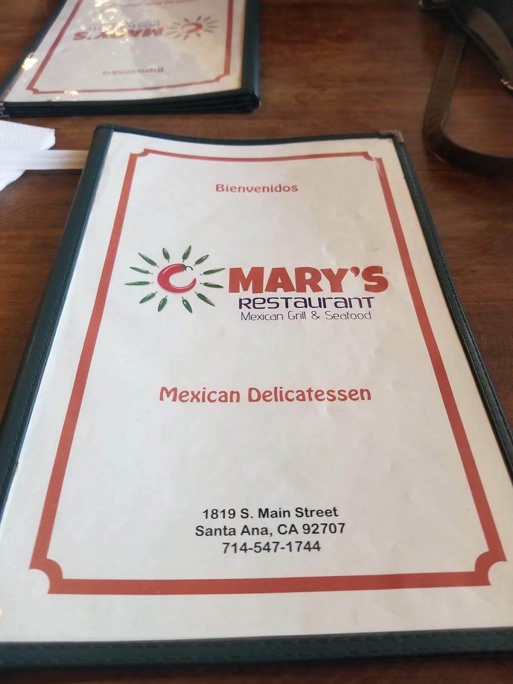 Restaurant Mary | 1819 S Main St, Santa Ana, CA 92707, USA | Phone: (714) 547-1744