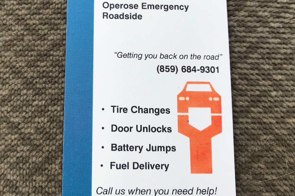 Operose Emergency Roadside | 738 Terrace View Dr, Lexington, KY 40504, USA | Phone: (859) 684-9301