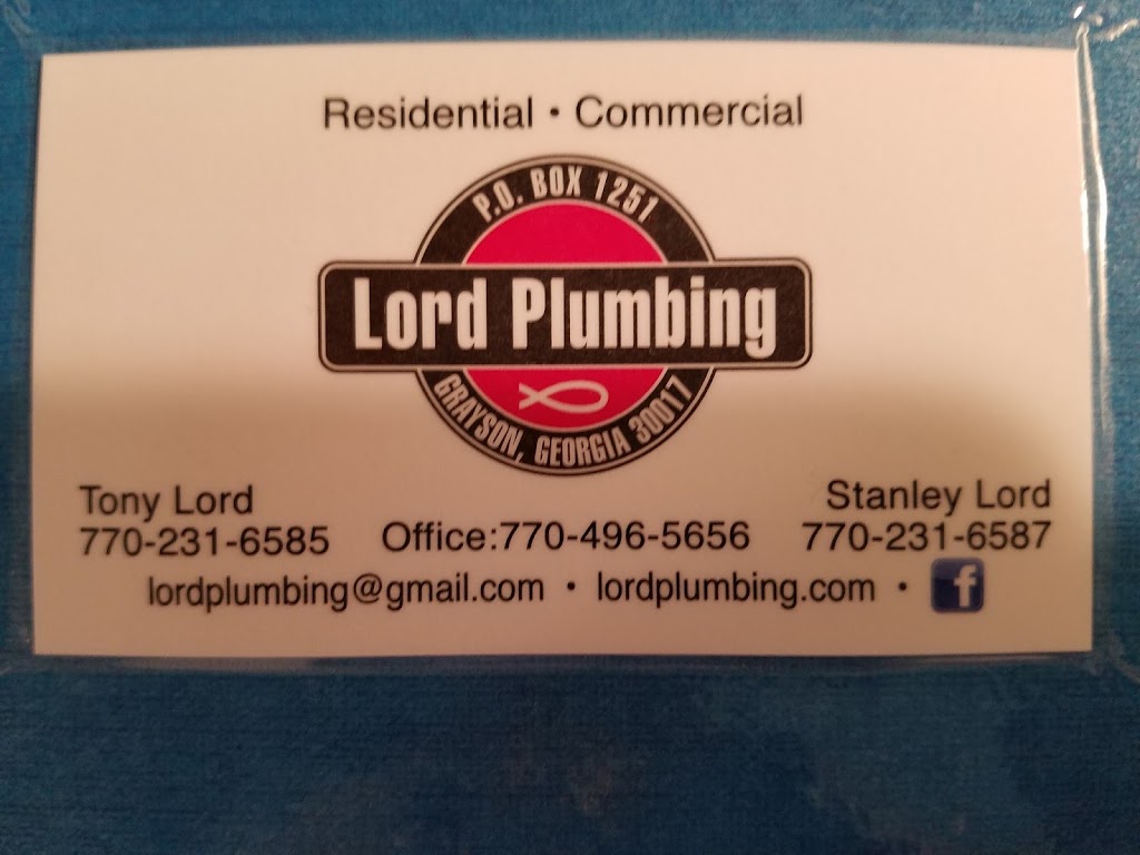 Lord Plumbing Inc | 1430 Gateside Ct, Snellville, GA 30078, USA | Phone: (770) 231-6585