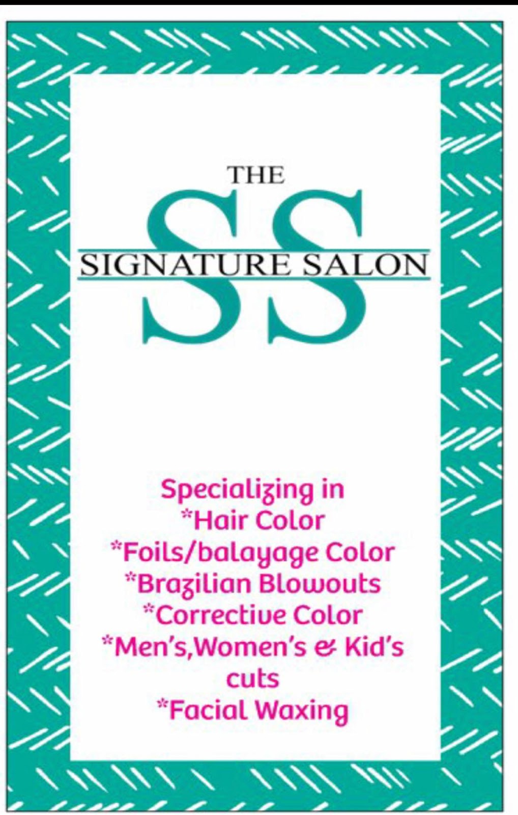 The Signature Salon Trussville | 9 Office Park, Trussville, AL 35173, USA | Phone: (256) 312-6587