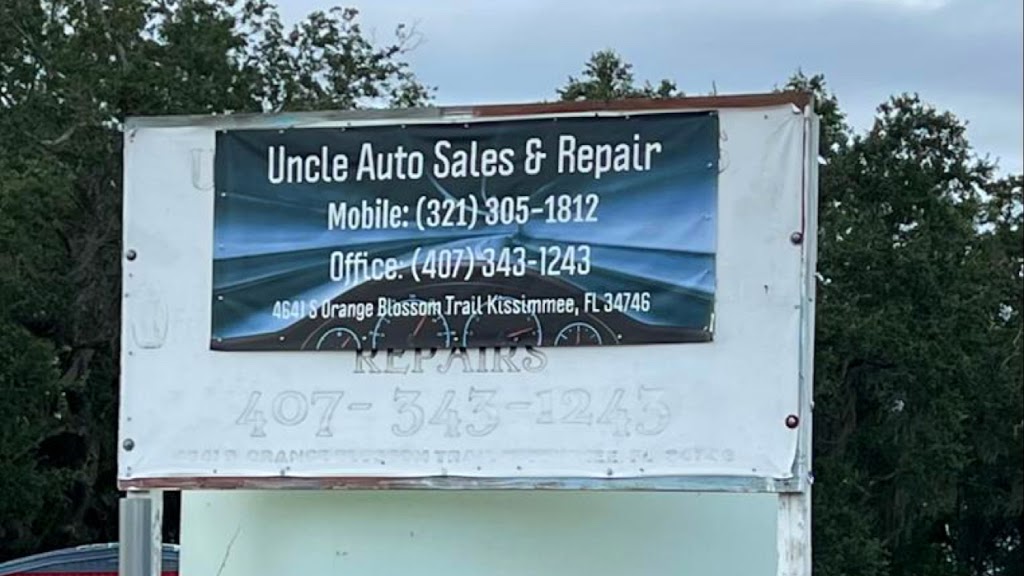 Uncle Auto Sales | 4641 S Orange Blossom Trail, Kissimmee, FL 34746, USA | Phone: (407) 343-1243
