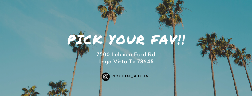 Pick Thai พริกไทย | 7500 Lohman Ford Rd, Lago Vista, TX 78645 | Phone: (737) 228-5541