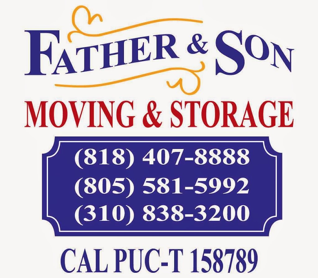Father & Son Moving & Storage | 7635 Haskell Ave, Van Nuys, CA 91406, USA | Phone: (800) 948-3232