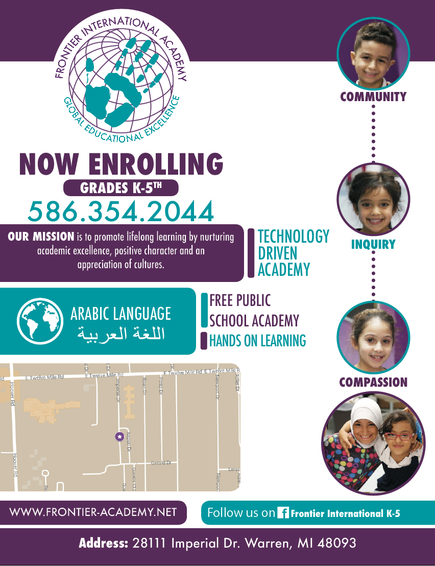 Frontier International Academy - Warren | 28111 Imperial Dr, Warren, MI 48093, USA | Phone: (586) 354-2044