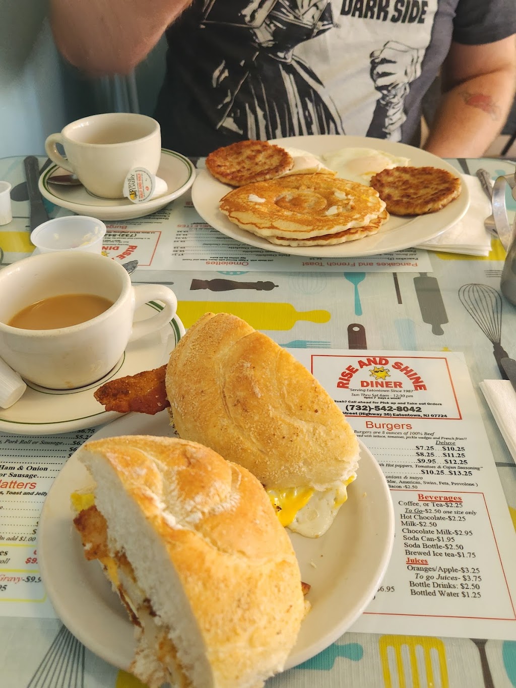 Rise N Shine Diner | 14 Main St, Eatontown, NJ 07724 | Phone: (732) 542-8042