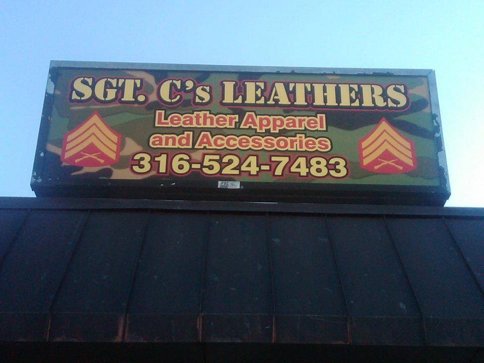 SGT. Cs Leathers | 3343 E 47th St S, Wichita, KS 67216, USA | Phone: (316) 524-7483