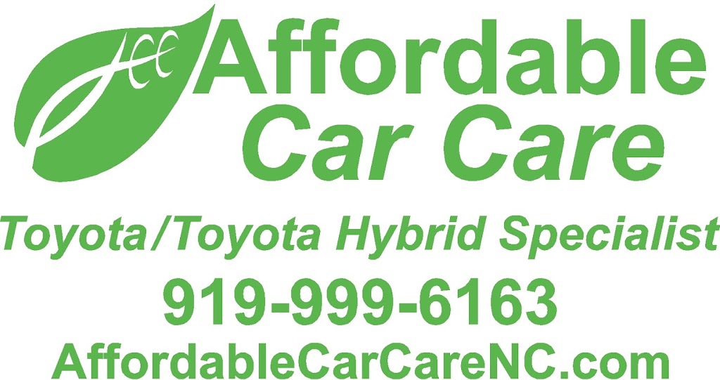 Affordable Car Care | 885 Park Ave, Youngsville, NC 27596, USA | Phone: (919) 999-6163
