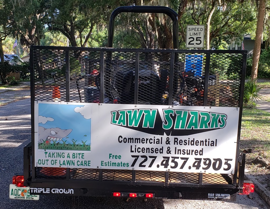 LAWN SHARKS | 4632 Fenton Way, Port Richey, FL 34652, USA | Phone: (727) 457-4905