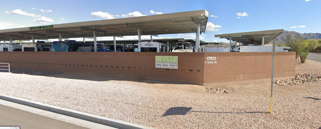 Seville RV & Boat Storage | 17611 E Riggs Rd, Queen Creek, AZ 85142 | Phone: (480) 666-2005