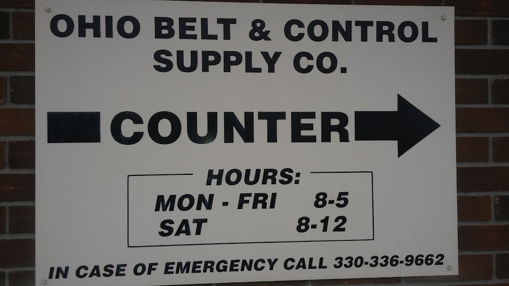 Ohio Belt & Control Supply Co | 1734 Wall Rd, Wadsworth, OH 44281, USA | Phone: (330) 336-4343