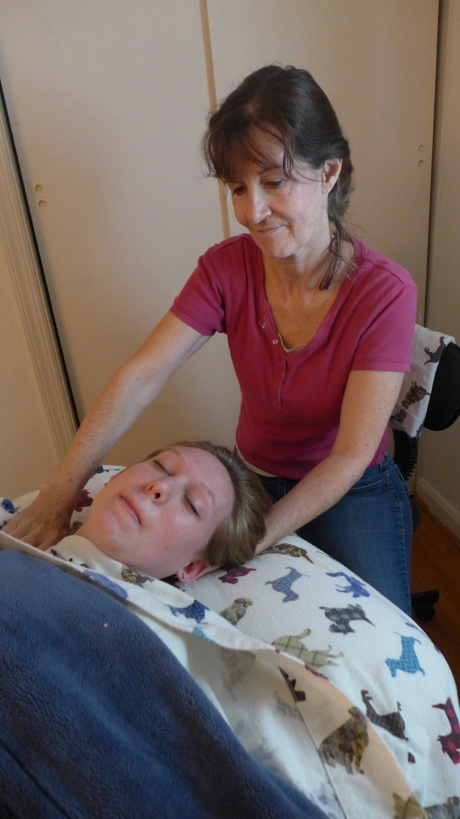 Connie Calaway with Hands That Heal | Massage Therapist in Bethesda MD | 10004 Montauk Ave, Bethesda, MD 20817, USA | Phone: (240) 476-8412