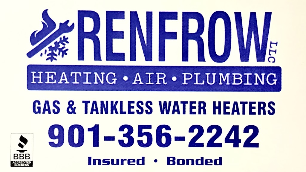 Renfrow Heating, Air, & Plumbing, LLC | 8357 Industrial Dr, Olive Branch, MS 38654, USA | Phone: (901) 356-2242