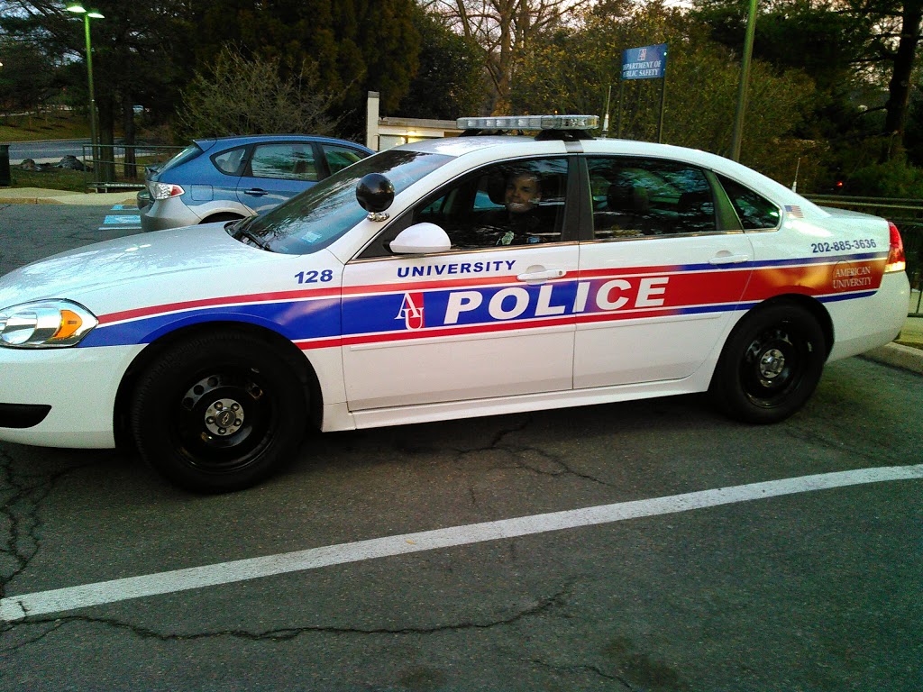 American University Police Department | 3501 Nebraska Ave NW, Washington, DC 20016, USA | Phone: (202) 885-2527