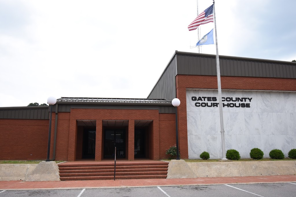 Gates County Courthouse | 202 Court St, Gatesville, NC 27938, USA | Phone: (252) 357-1365