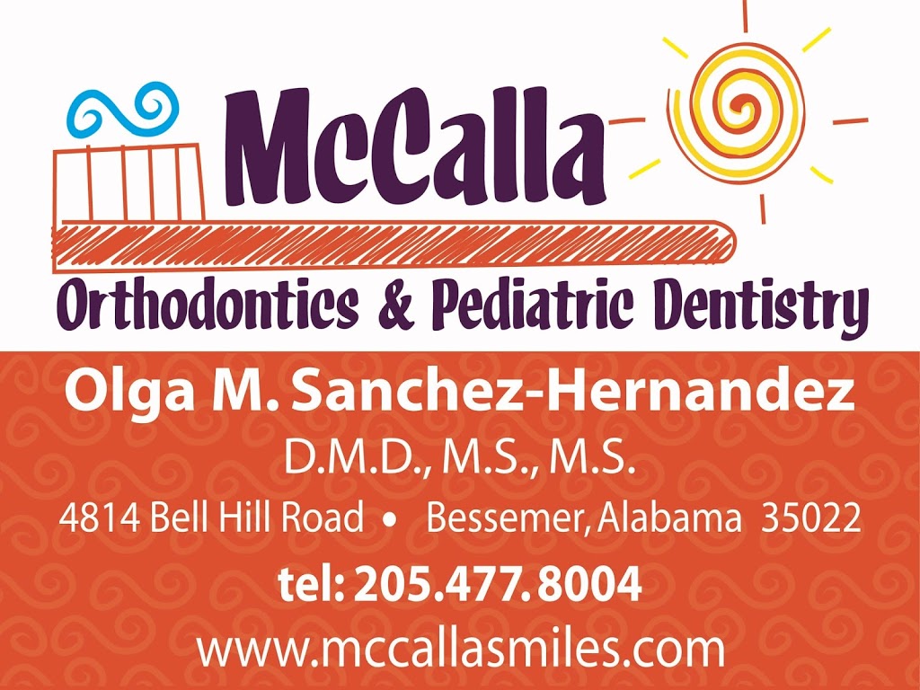 McCalla Orthodontics & Pediatric Dentistry | 4814 Bell Hill Rd, Bessemer, AL 35022, USA | Phone: (205) 477-8004