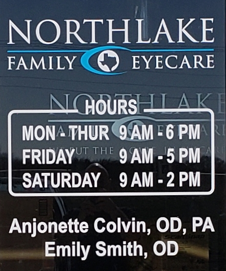 Northlake Family EyeCare | 1500 Commons Circle Suite 200, Northlake, TX 76226 | Phone: (940) 382-2020