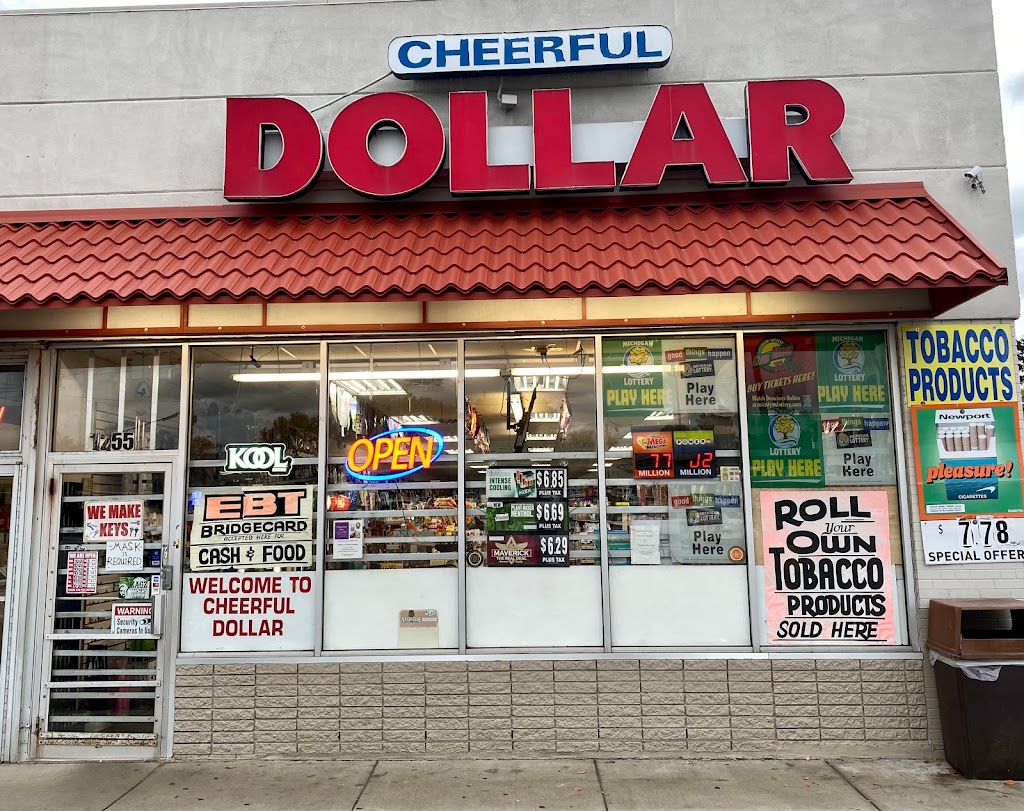 Cheerful Dollars Beer & wine | 1255 Baldwin Ave, Pontiac, MI 48340, USA | Phone: (248) 857-9714