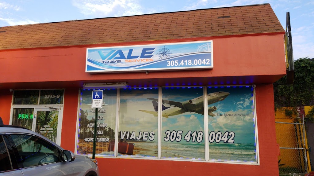 Vale Travel Services | 2215 W 4th Ave unit g, Hialeah, FL 33010, USA | Phone: (305) 418-0042