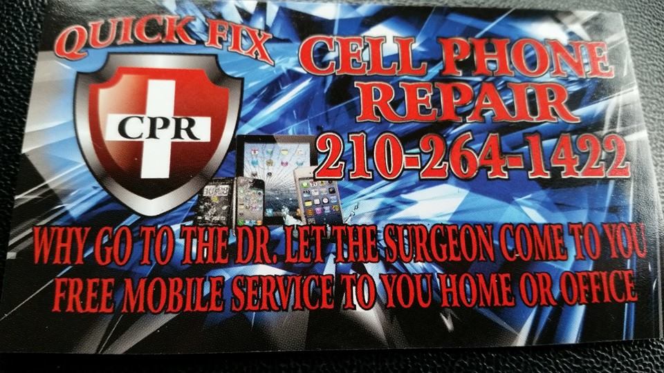 Quick Fix CPR Cell Phone Repair | 1827 TX-97, Pleasanton, TX 78064, USA | Phone: (210) 992-2640