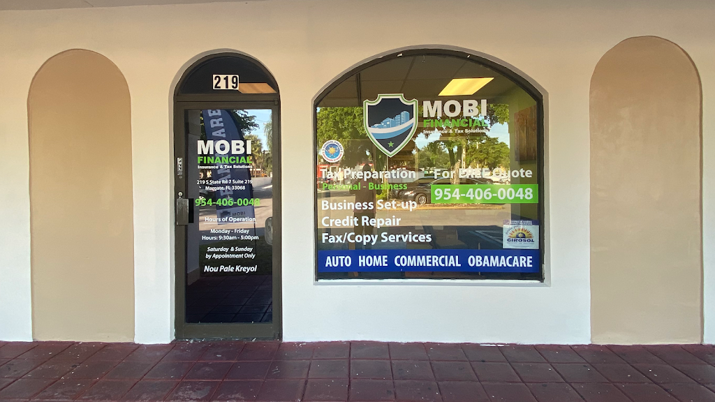 Mobi Financial | 219 S State Rd 7, Margate, FL 33068, USA | Phone: (954) 406-0048