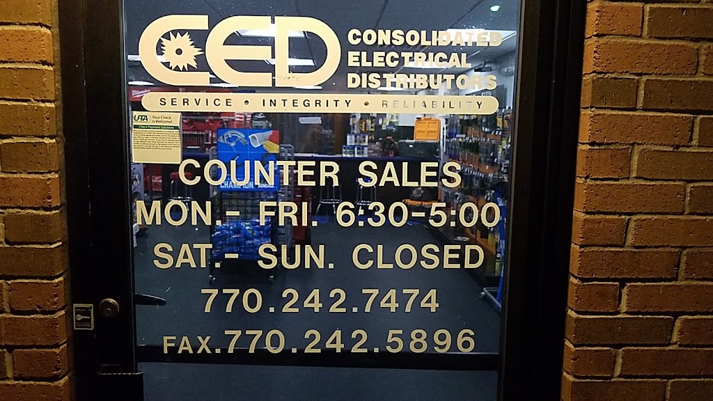 Consolidated Electrical Distributors | 5255 Brook Hollow Pkwy, Norcross, GA 30071, USA | Phone: (770) 242-7474