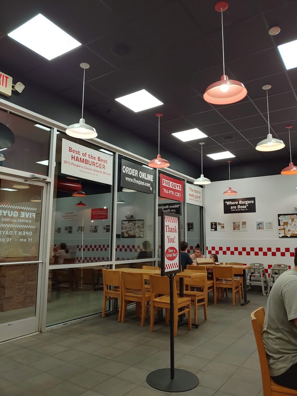 Five Guys | 7741 Gateway Ln NW, Concord, NC 28027, USA | Phone: (704) 979-1283