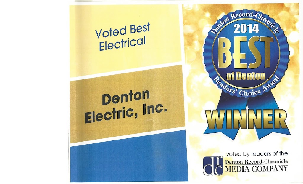 Denton Electric Inc. | 4205 Mesa Dr, Denton, TX 76207, USA | Phone: (940) 387-1312