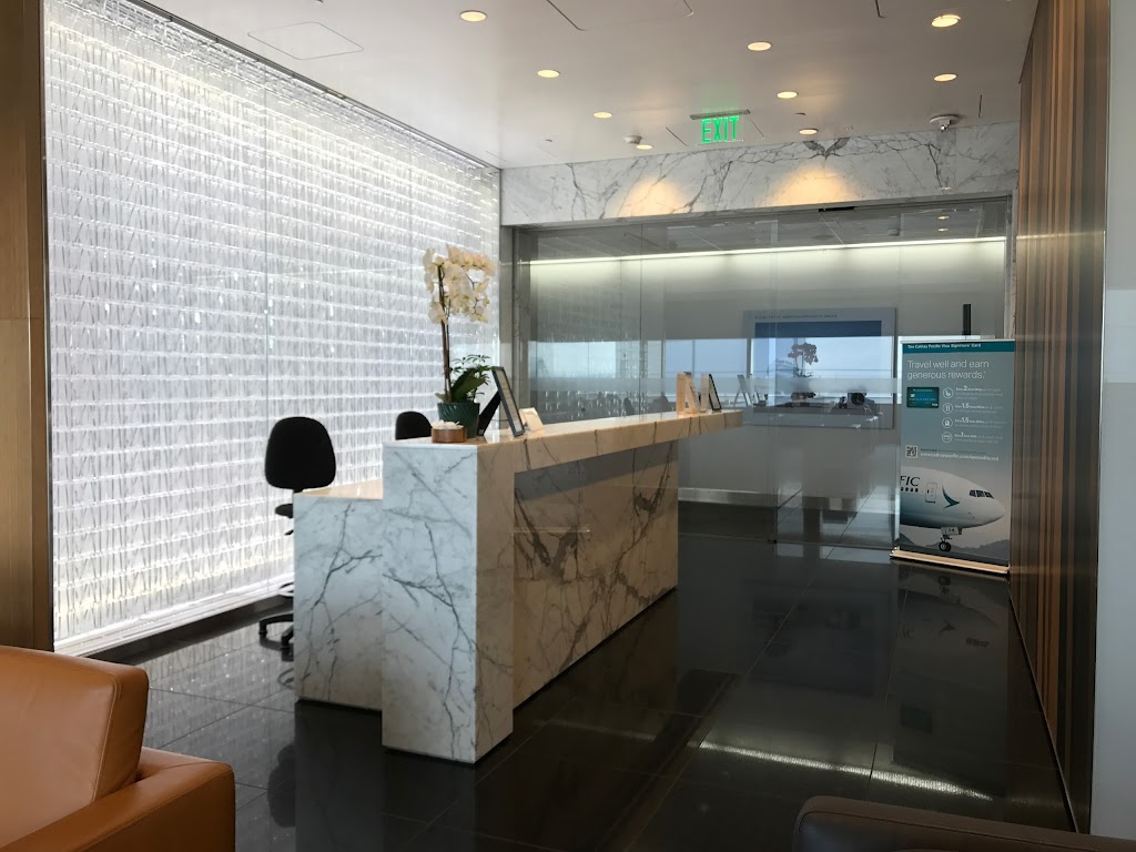 Cathay Pacific First & Business Class Lounge | San Francisco, CA 94128, USA | Phone: (650) 821-8211
