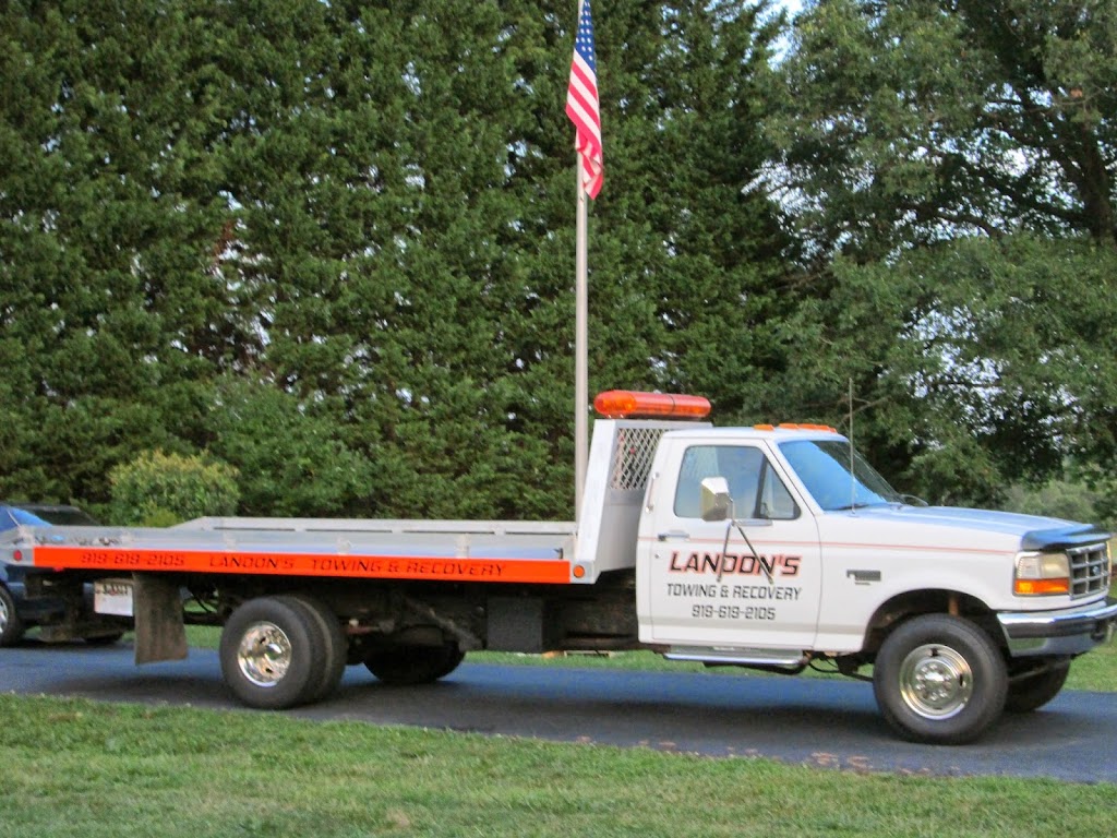 Landons Towing & Recovery Inc. | 721 Borland Rd, Hillsborough, NC 27278, USA | Phone: (919) 525-1267