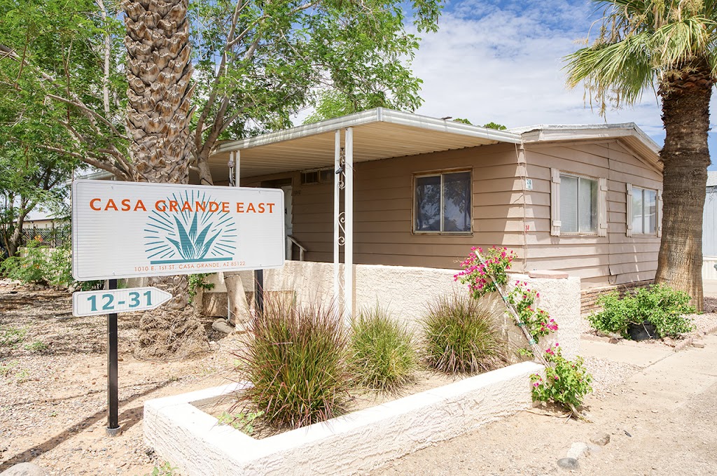 Casa Grande East Manufactured Home and RV Park | 1010 E 1st St, Casa Grande, AZ 85122, USA | Phone: (602) 536-5656