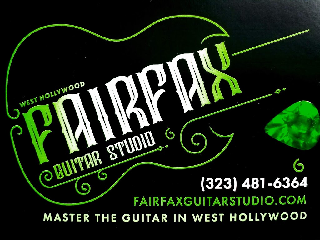 Fairfax Guitar Studio | 848 N Edinburgh Ave, West Hollywood, CA 90046, USA | Phone: (323) 481-6364