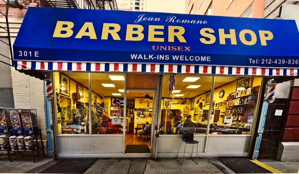 Jean Romano Barber Shop | 301 E 82nd St, New York, NY 10028, USA | Phone: (212) 439-8362