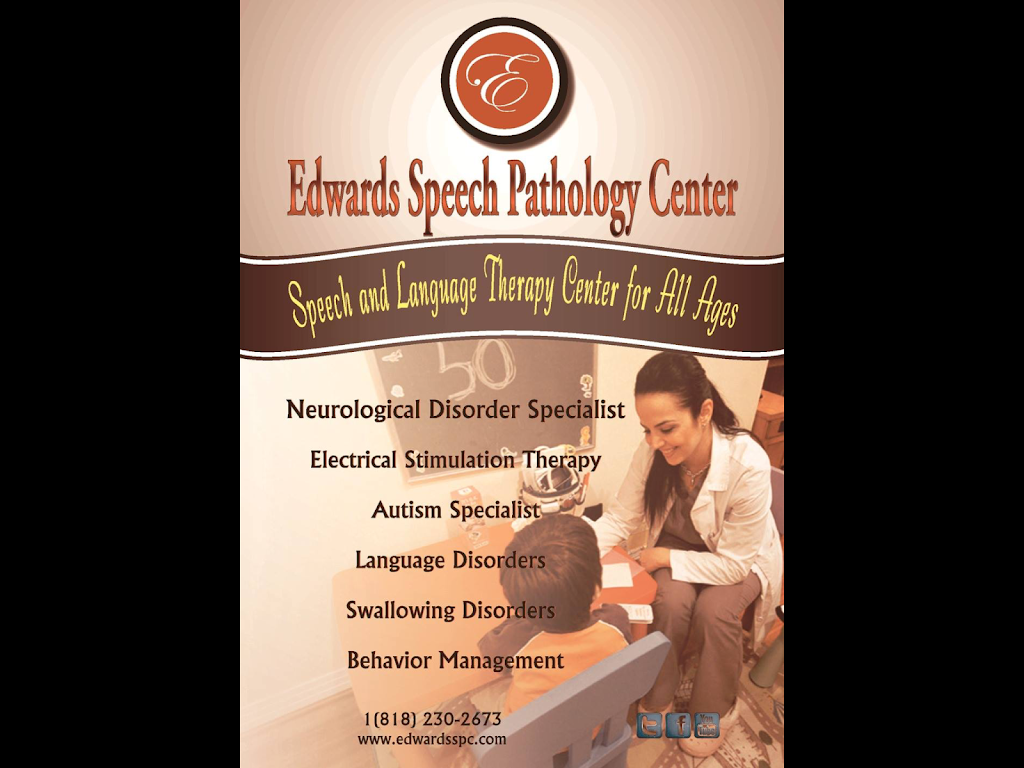 Edwards Speech Pathology Center | 4532 Rinetti Ln #A, La Cañada Flintridge, CA 91011 | Phone: (818) 230-2673