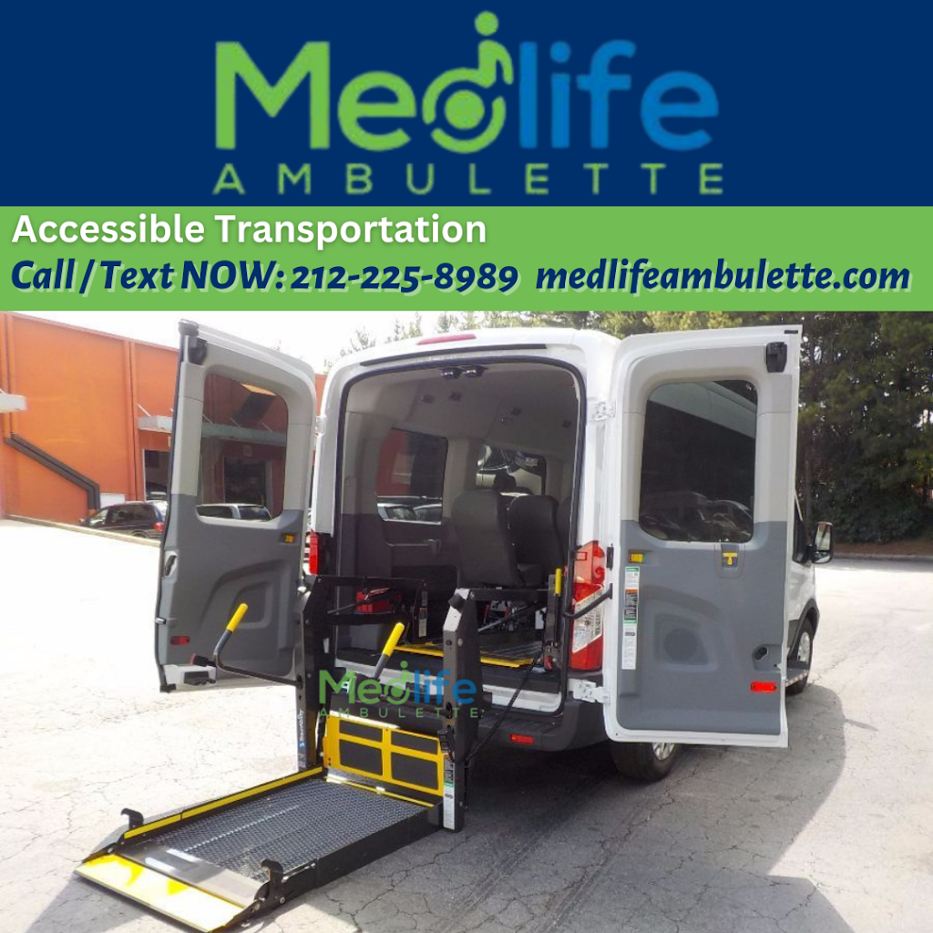 Medlife Ambulette | 1 Edgewater St ste 541, Staten Island, NY 10305, USA | Phone: (212) 225-8989