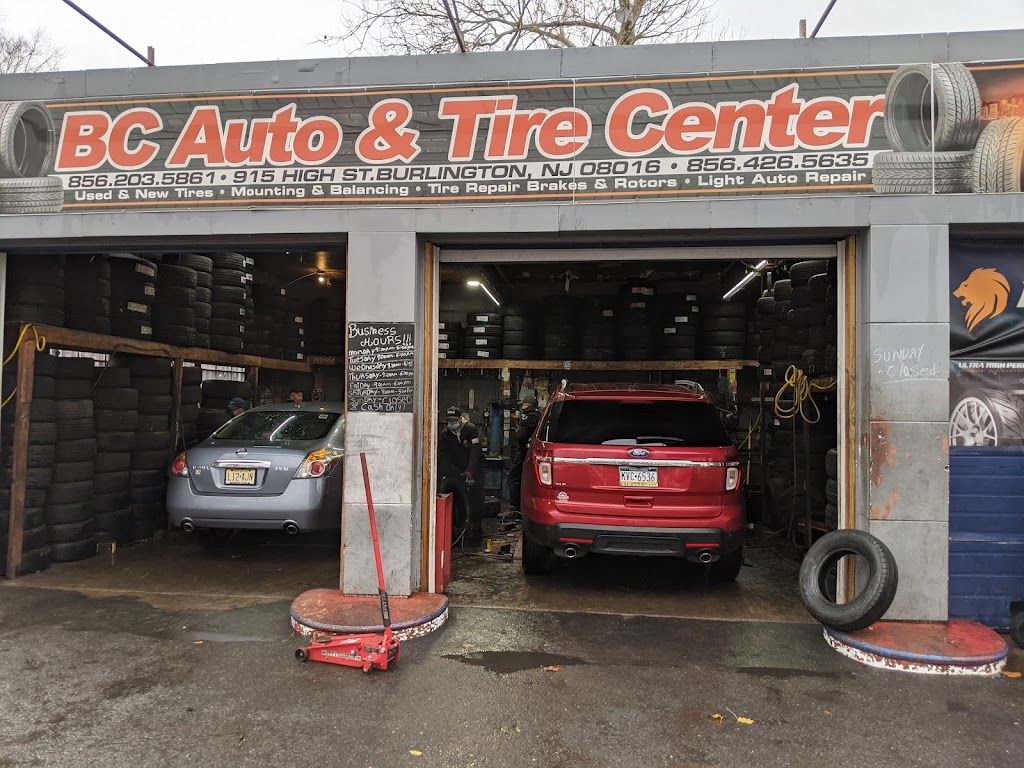 BC Auto & Tire Center | 915 High St, Burlington, NJ 08016, USA | Phone: (856) 426-5635