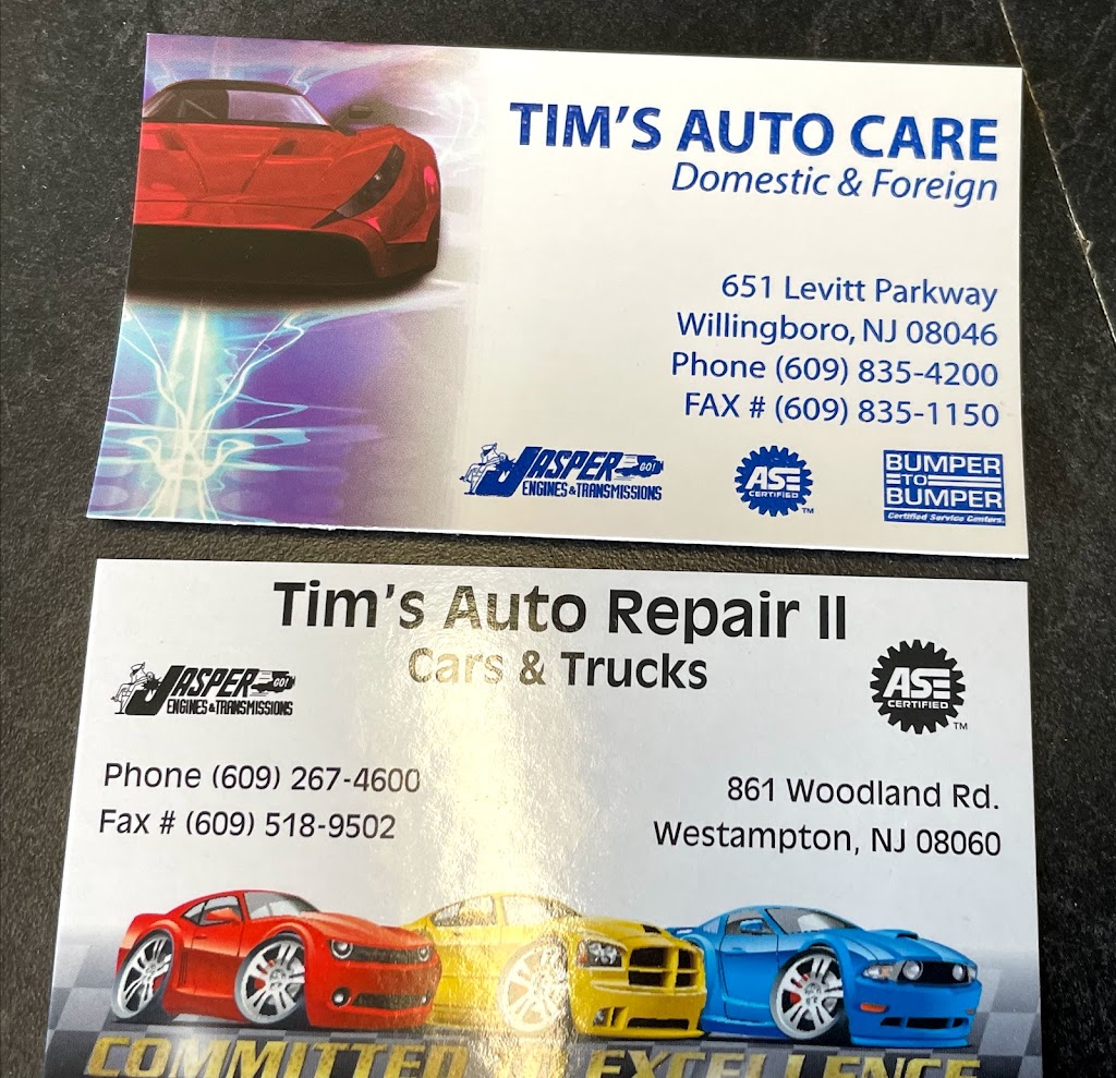Tims auto care | 651 Levitt Pkwy, Willingboro, NJ 08046, USA | Phone: (609) 835-4200