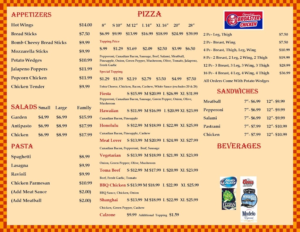 Georges Pizza | 2920 E Florida Ave #105, Hemet, CA 92544, USA | Phone: (951) 765-9955