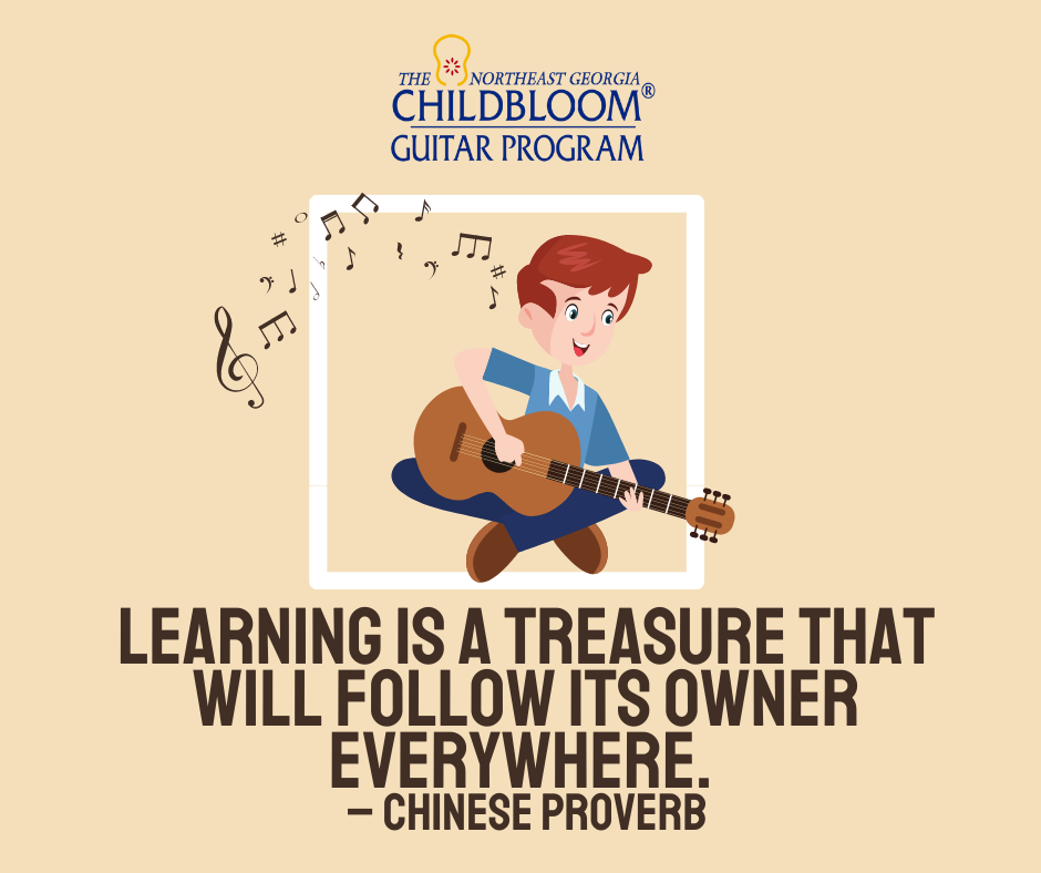 Childbloom Guitar Program North East Georgia | 1862 Auburn Rd Suite 118-V1, Dacula, GA 30019, USA | Phone: (770) 298-3740