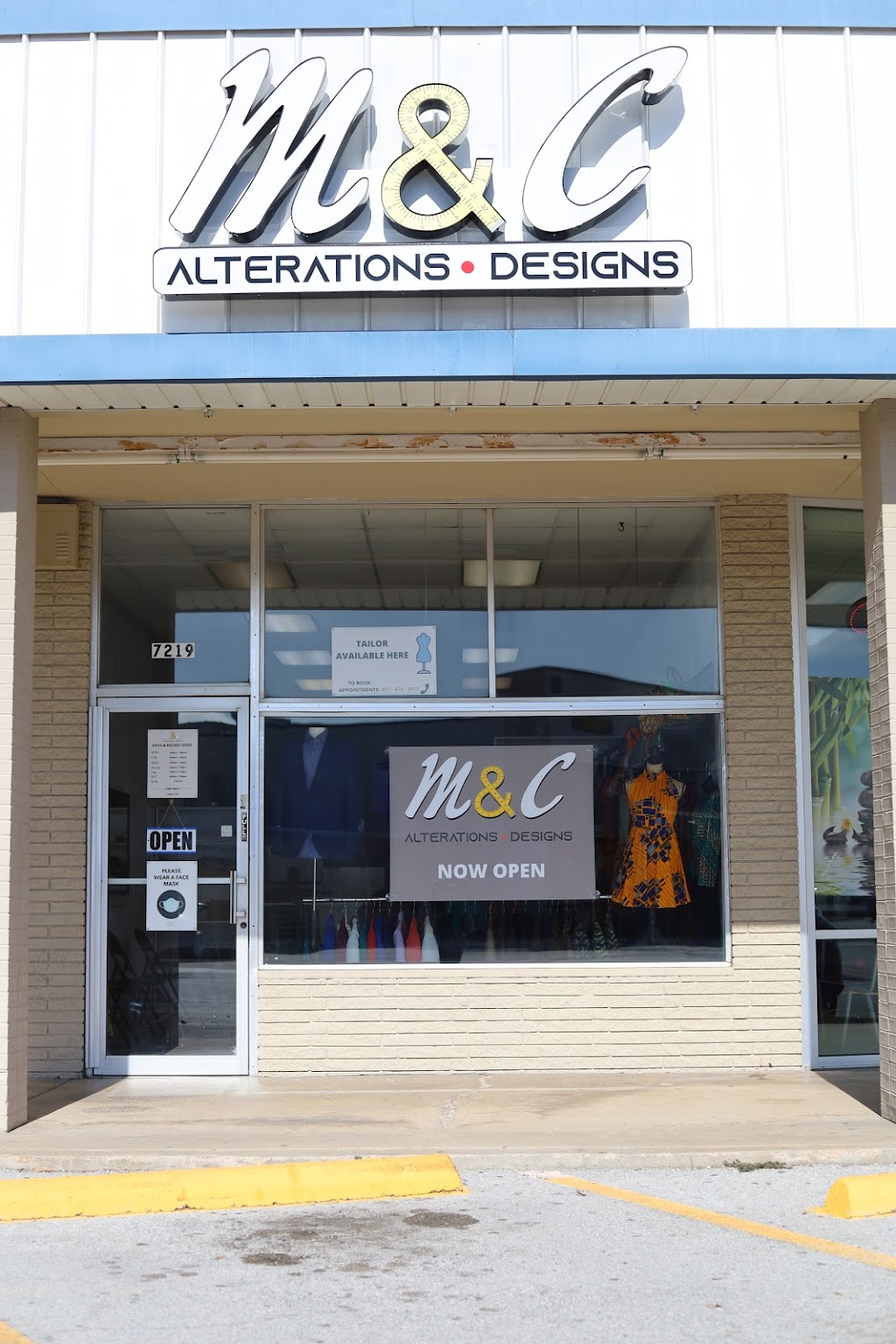 M&C Alterations and Designs | 7219 26 Blvd, North Richland Hills, TX 76180, USA | Phone: (817) 479-3911