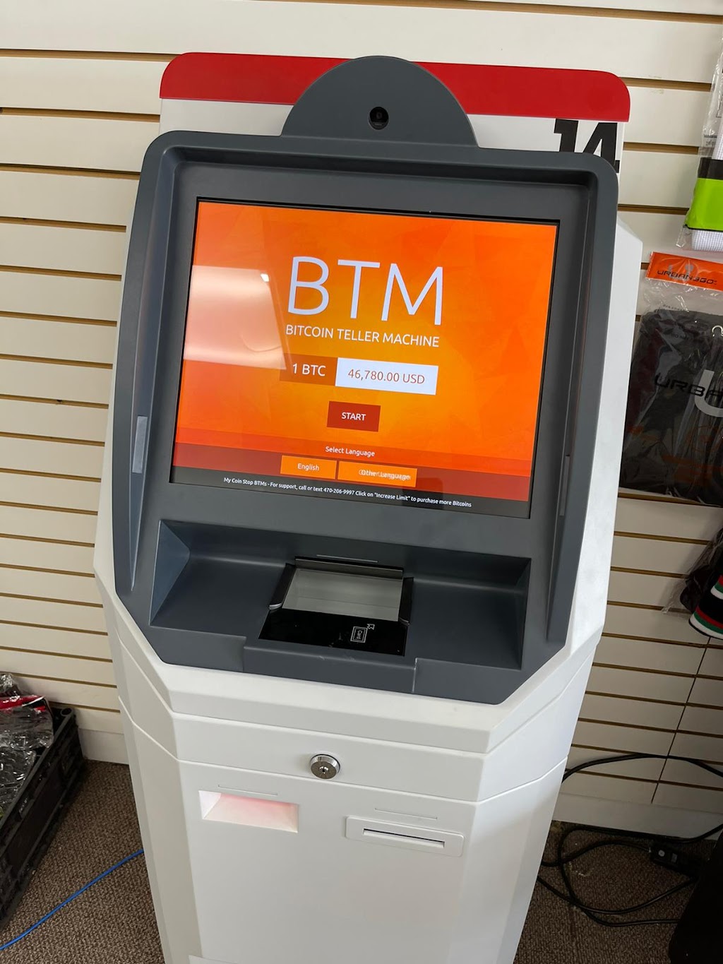 My Coin Stop Bitcoin ATM | 1340 W Main St Ste 1340A, Lewisville, TX 75067, USA | Phone: (470) 206-9997