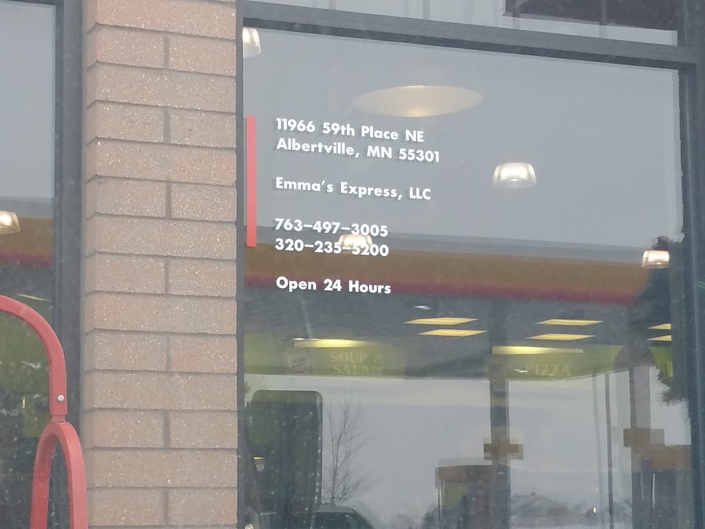 Emmas Express | 11966 59th St NE NE, Albertville, MN 55301, USA | Phone: (763) 497-3005