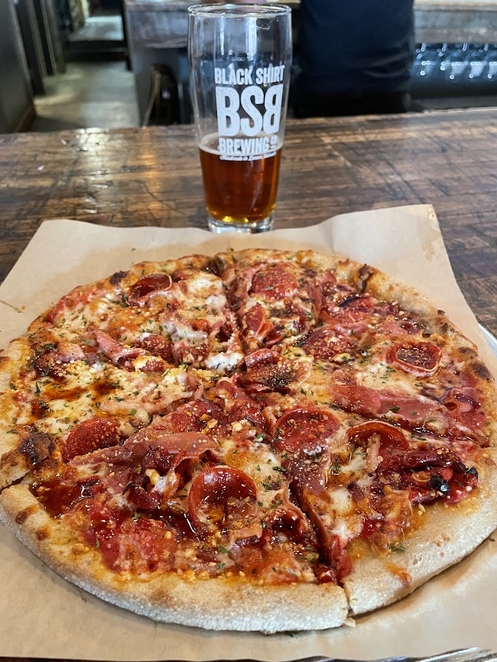 Black Shirt Brewing Co and Craft Pizza Kitchen | 3719 Walnut St, Denver, CO 80205, USA | Phone: (303) 993-2799